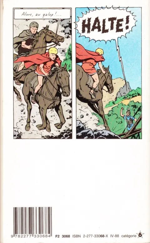 Verso de l'album Alix Tome 6 Les légions perdues