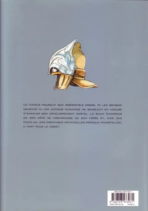 Verso de l'album Nausicaä de la vallée du vent Tome 5