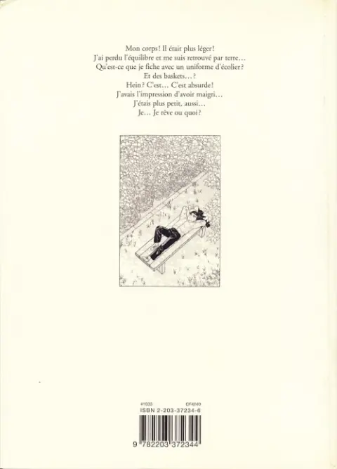 Verso de l'album Quartier lointain Tome 1