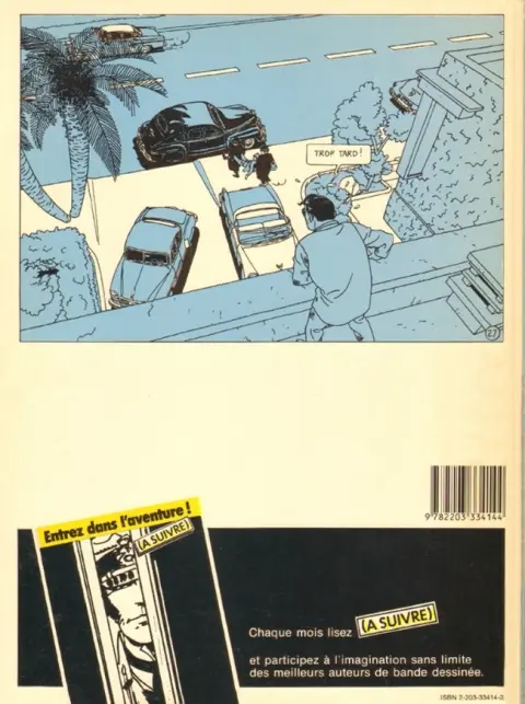 Verso de l'album Ray Banana Tome 1 Berceuse électrique