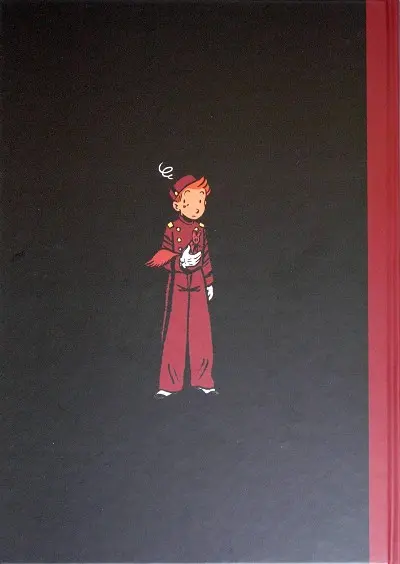 Verso de l'album Spirou et Fantasio - Une aventure de... / Le Spirou de... Tome 4 Le journal d'un ingénu