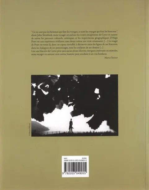 Verso de l'album Les lieux de l'aventure