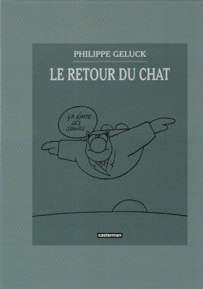 Verso de l'album Le Chat Le Chat / Le Retour du Chat