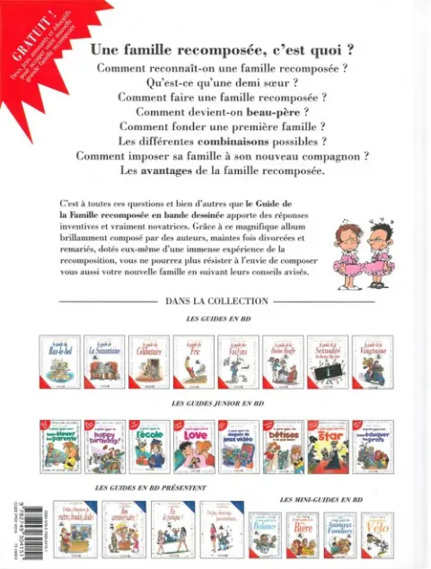 Verso de l'album Le Guide Tome 32 Le guide de la famille recomposée
