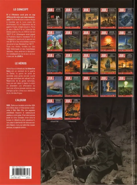 Verso de l'album Jour J Tome 20 Dragon rouge