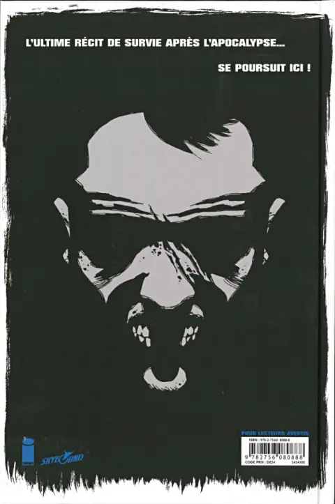 Verso de l'album Walking Dead Volume 2