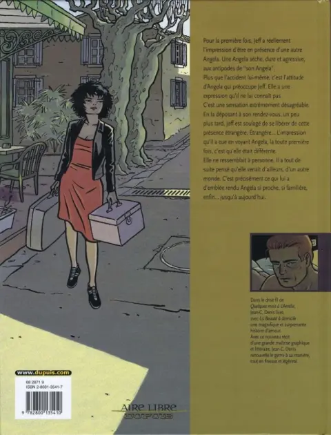 Verso de l'album La Beauté à domicile