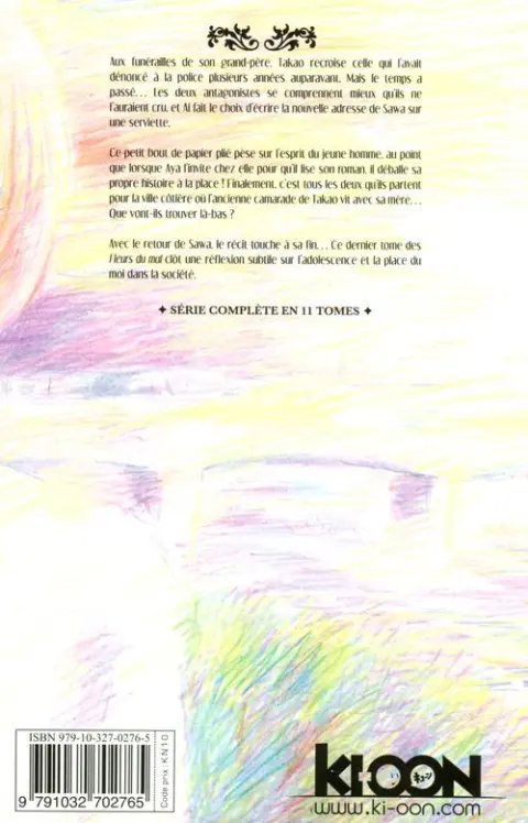 Verso de l'album Les Fleurs du Mal 11
