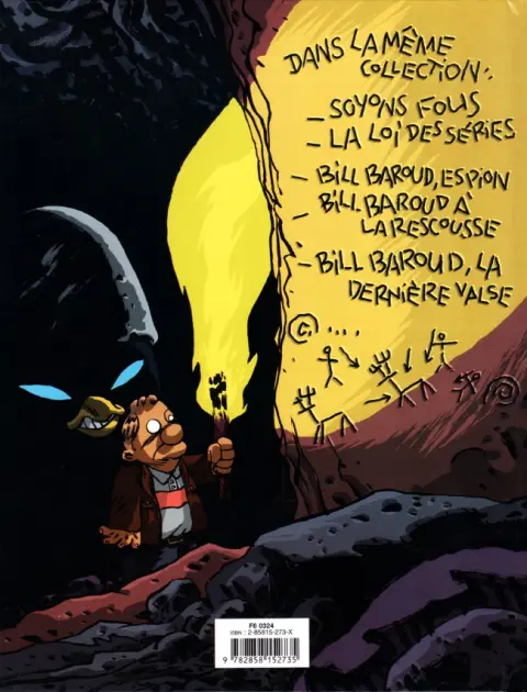Verso de l'album Bill Baroud Tome 3 La dernière valse