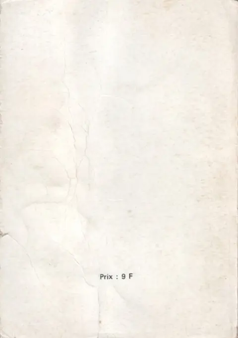 Verso de l'album Spidey Album N° 7