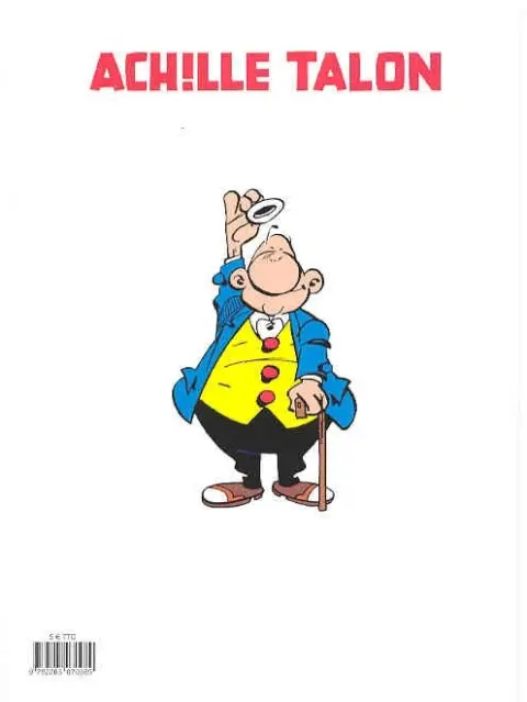 Verso de l'album Achille Talon Tome 36 Achille Talon n'a pas tout dit...