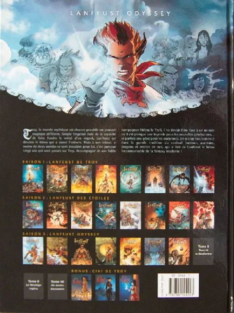 Verso de l'album Lanfeust Odyssey Tome 4 La grande traque