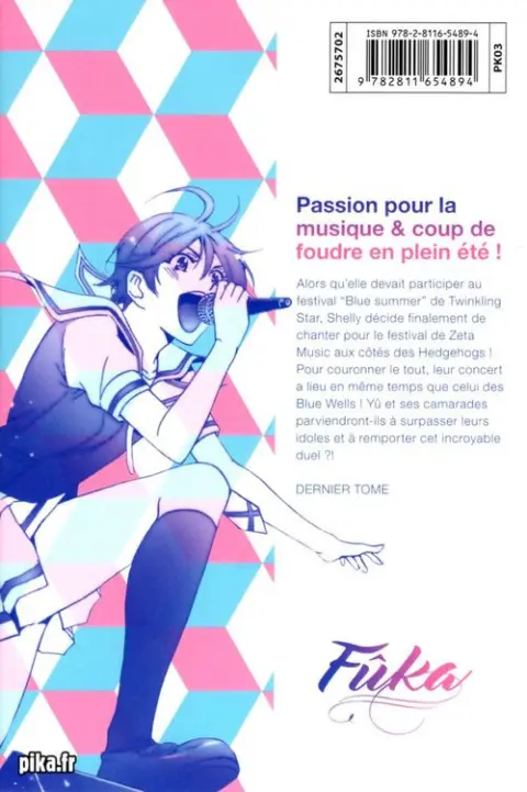 Verso de l'album Fûka 20