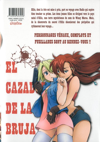 Verso de l'album El Cazador de la Bruja