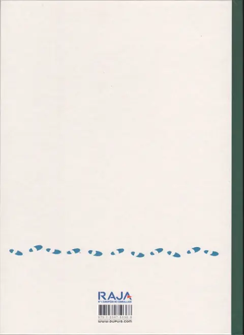 Verso de l'album Gaston L'écologie selon Lagaffe