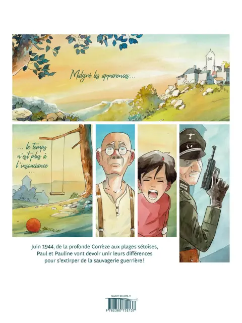 Verso de l'album Paul et Pauline 1