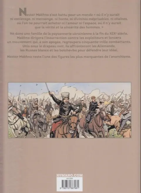 Verso de l'album Le vent des libertaires Épisode 2/2