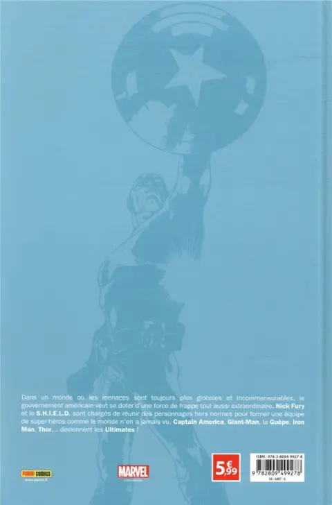 Verso de l'album Le printemps des comics Tome 5 Ultimates - Super-humain