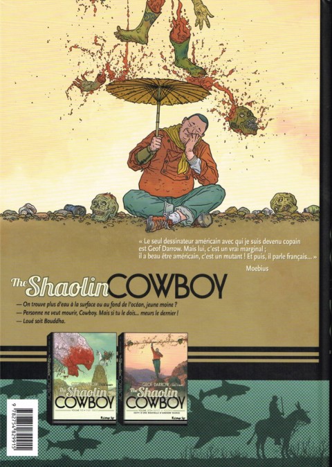 Verso de l'album The Shaolin Cowboy Volume 2/3 Buffet à volonté