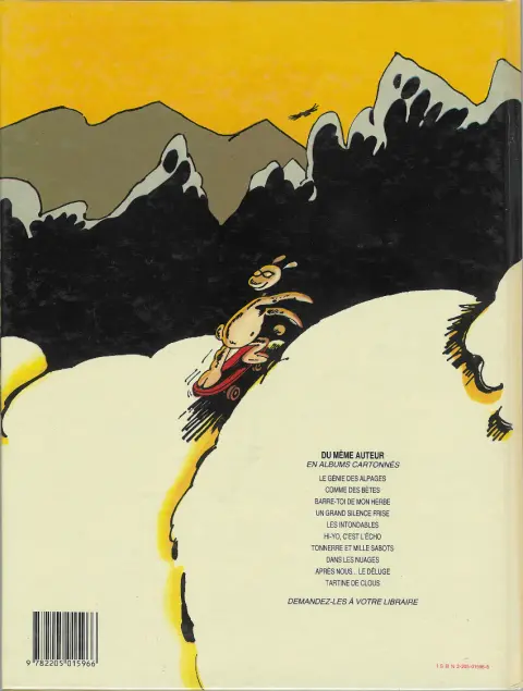Verso de l'album Le Génie des Alpages Tome 5 Les intondables