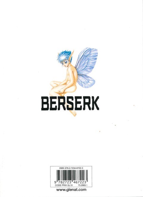 Verso de l'album Berserk 31