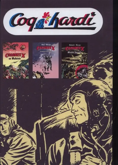 Verso de l'album Colonel X Mission Spéciale