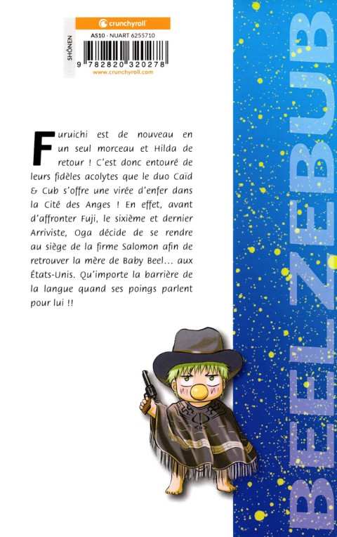 Verso de l'album Beelzebub 26 Beel, sans famille ?!