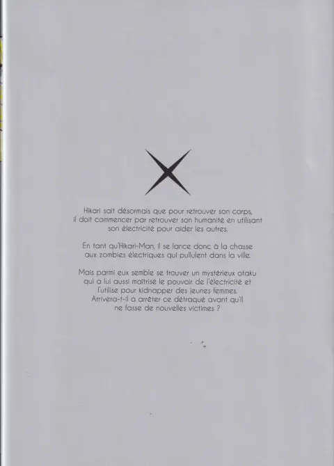 Verso de l'album Hikari-man 6