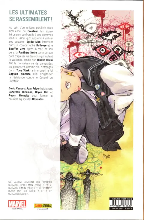 Verso de l'album Ultimate Universe 02