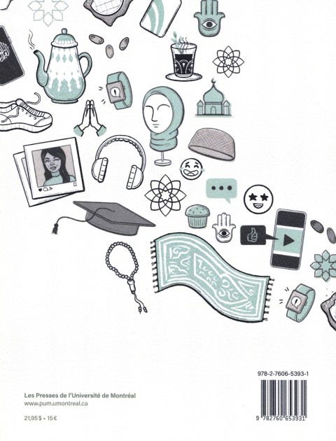 Verso de l'album Jeunes & Musulmans En 5 histoires