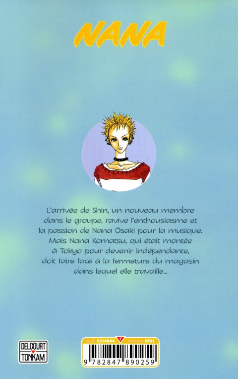 Verso de l'album Nana 3