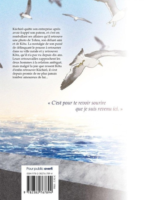 Verso de l'album Voir le soleil se lever sur la mer