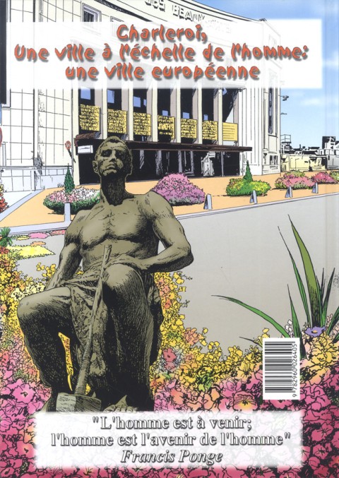 Verso de l'album Charleroi Au fil du temps