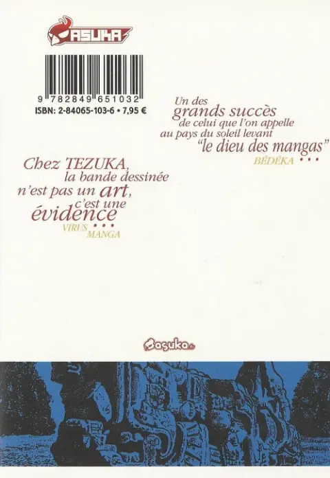 Verso de l'album L'Enfant aux trois yeux 2