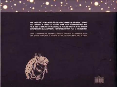 Verso de l'album L'Éternaute Tome 1