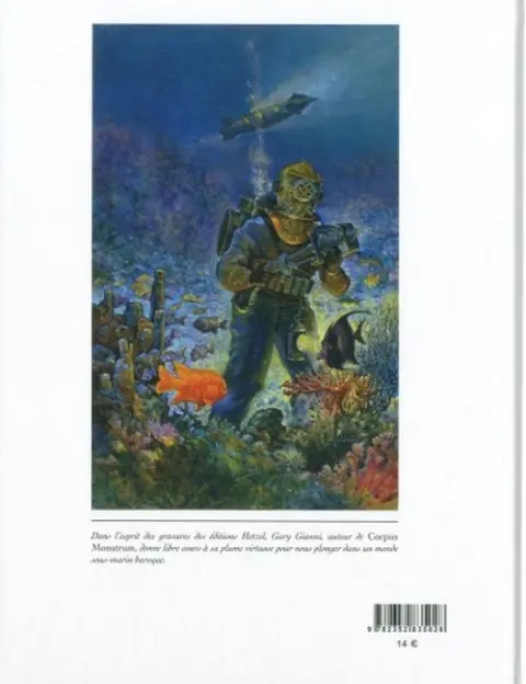 Verso de l'album 20 000 lieues sous les mers