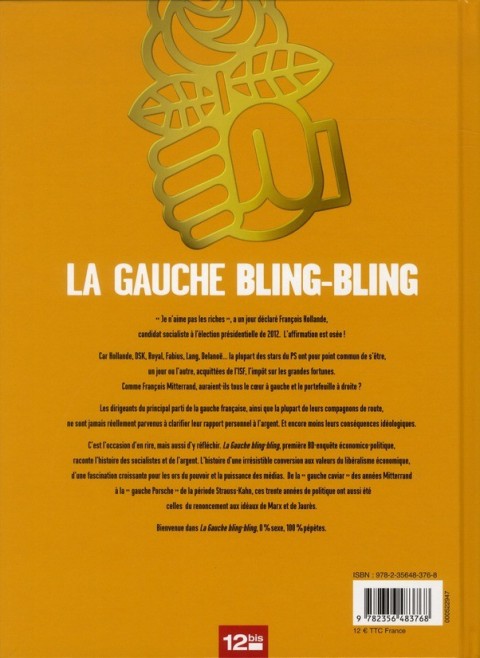 Verso de l'album La Gauche bling-bling