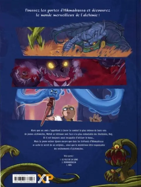 Verso de l'album Golam Tome 3 Hog