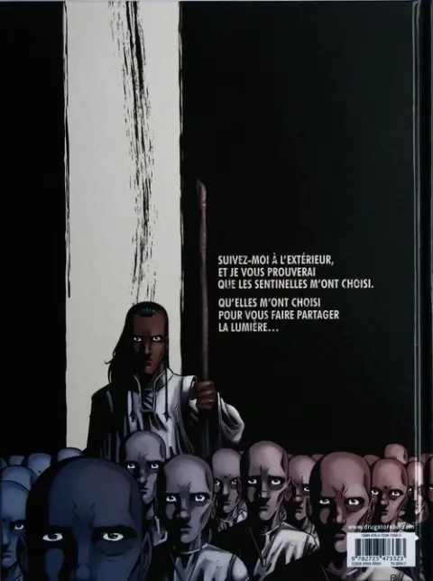 Verso de l'album H.O.P.E. Tome 2 Le Peuple de Joshua