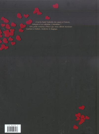 Verso de l'album Valentine Harlequin