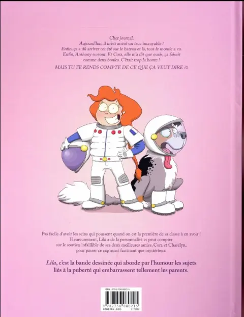 Verso de l'album Lila Tome 1 Pommes, poires, abricots
