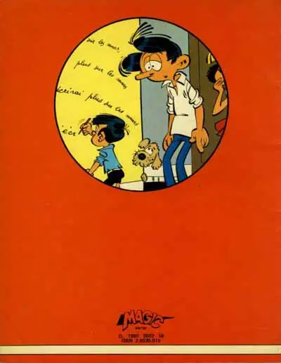 Verso de l'album Modeste et Pompon Tome 4 Les mésaventures de Modeste et Pompon