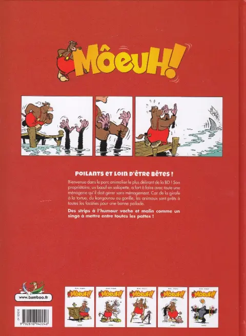 Verso de l'album Môeuh ! Tome 3