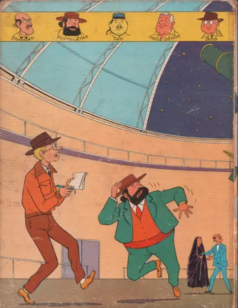 Verso de l'album Nic et Mino Tome 3 La chasse au Vénusien