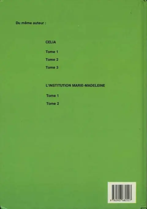 Verso de l'album Ninon Tome 1 Prémices et soumissions