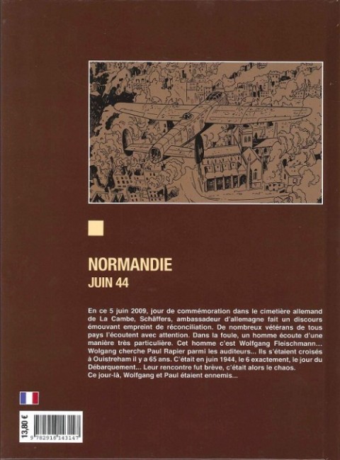 Verso de l'album Normandie juin 44 Tome 4 Sword beach / Caen