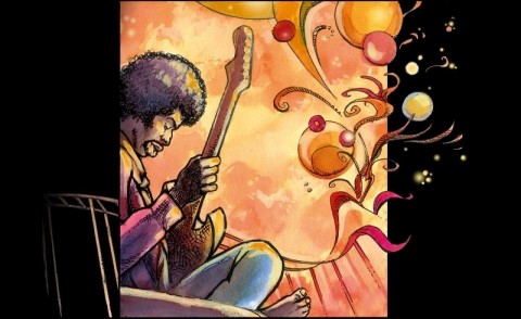 Autre de l'album Jimi Hendrix en bandes dessinées