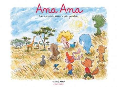 Couverture de l'album Ana Ana Tome 9 La savane dans mon jardin
