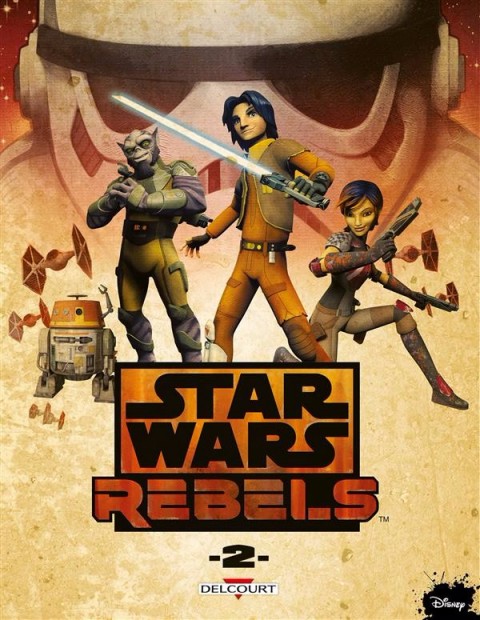 Couverture de l'album Star Wars - Rebels Tome 2
