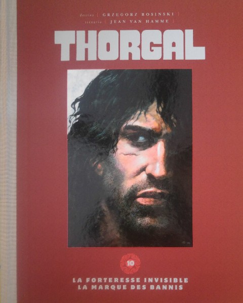Couverture de l'album Thorgal Volume 10 La forteresse invisible / La marque des bannis